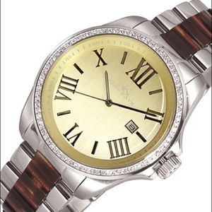 Panthera Quartz Crystal Accented Two-tone Unisex